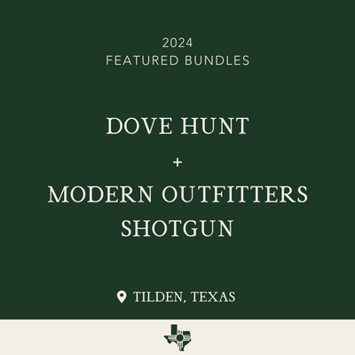 Dove Hunt + Modern Outfitters Shotgun