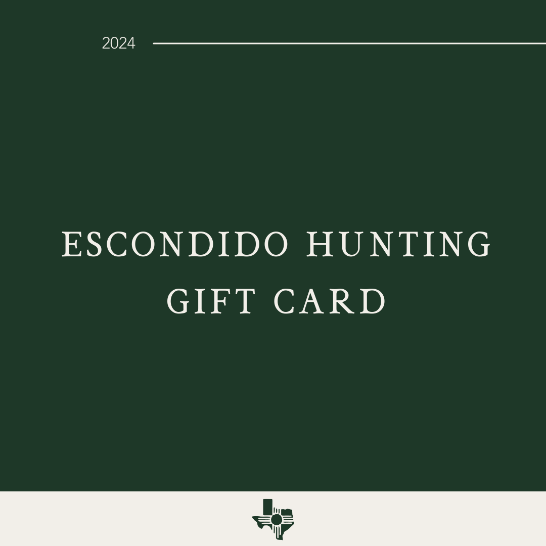 Escondido Hunting Gift Card