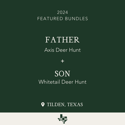 Father + Son Hunt