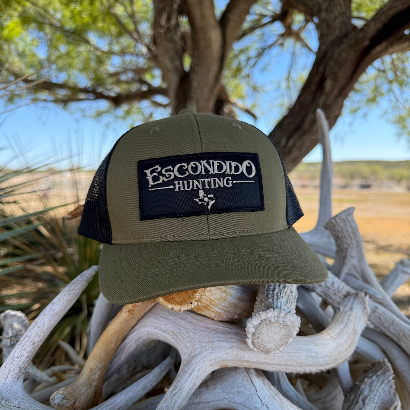 Escondido Hunting Black Patch Hat