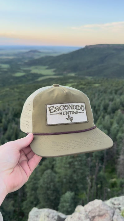 Moss Green Escondido Patch Hat